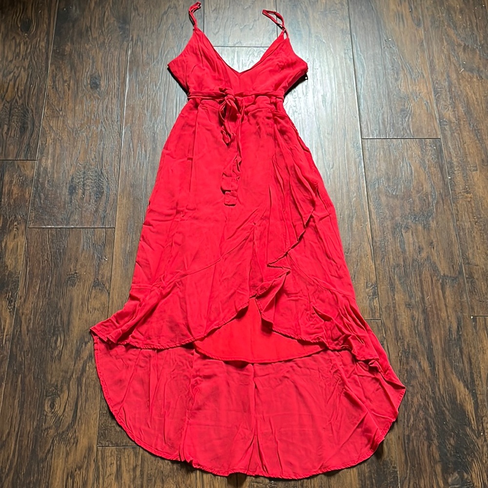 Lovers + Friends Red Bridget Midi Dress - Picture 3 of 9